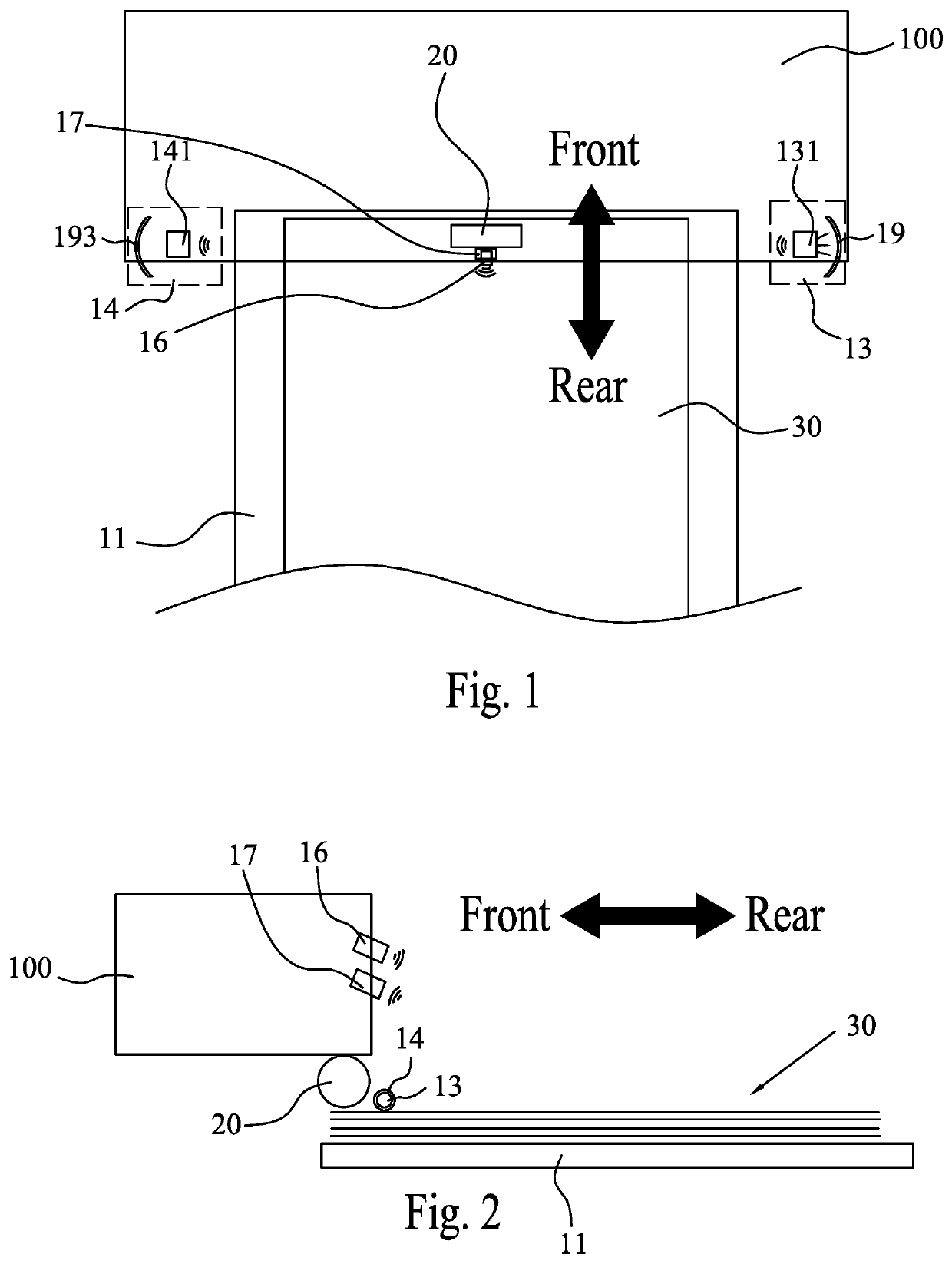 Paper warping detection device