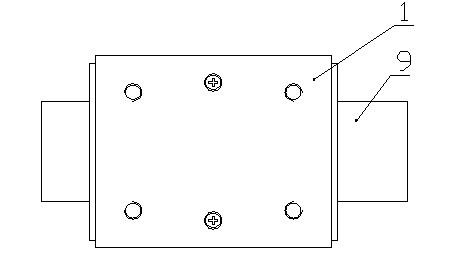 Automatic hydraulic lock block