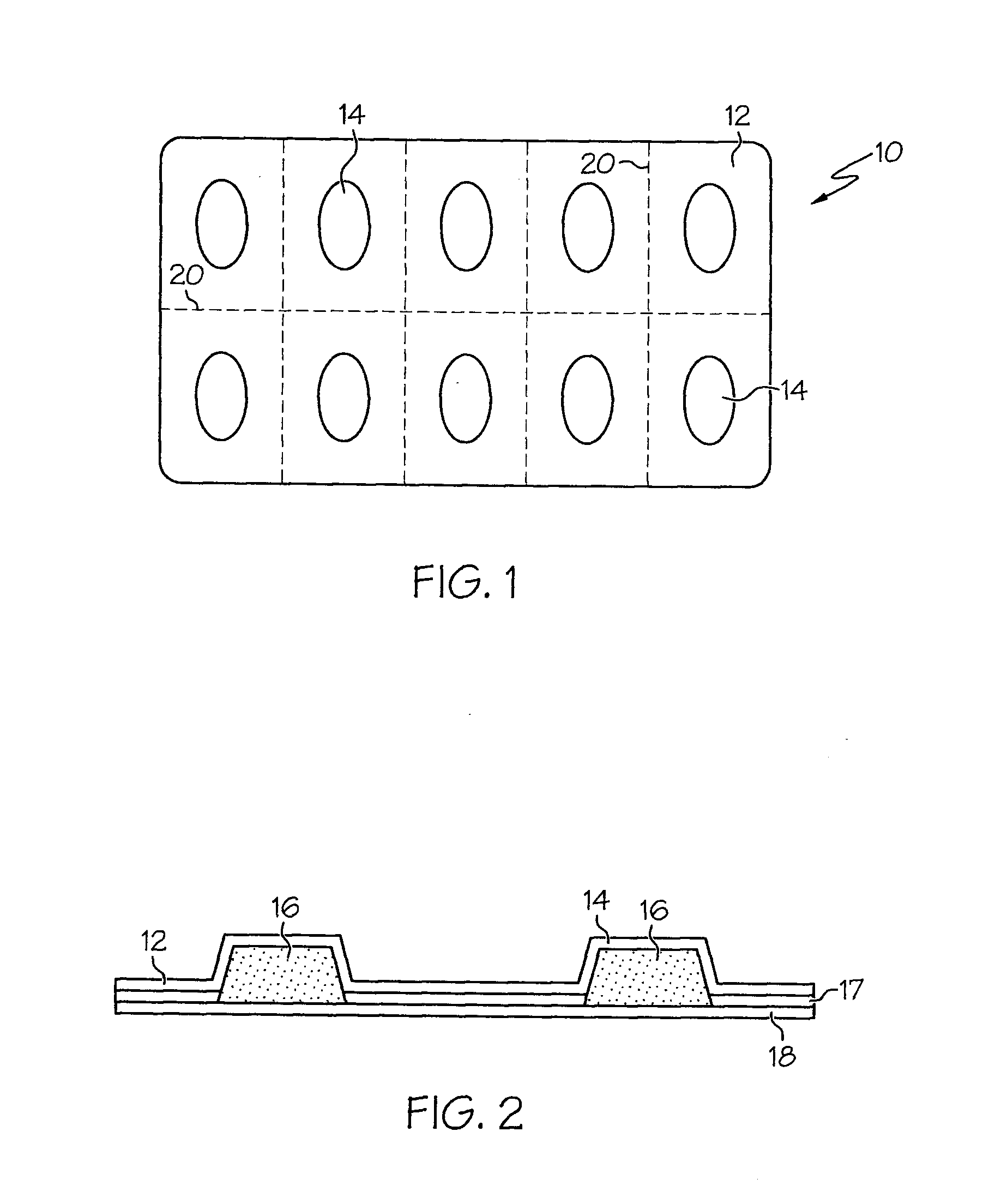 Freezable Unit Dosage Delivery System and Method of Preparation