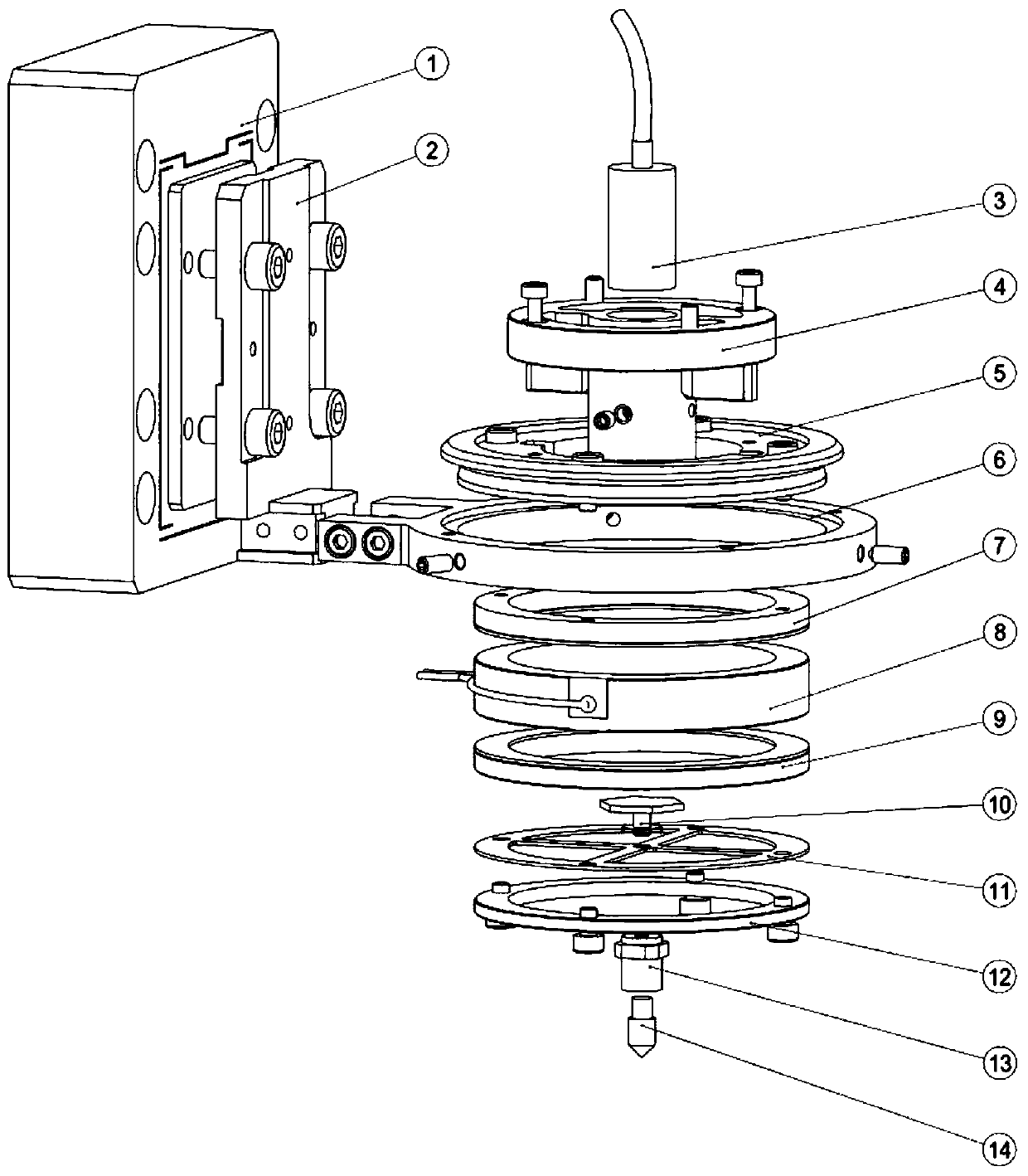 Micro-nano dual-mode detection processing module