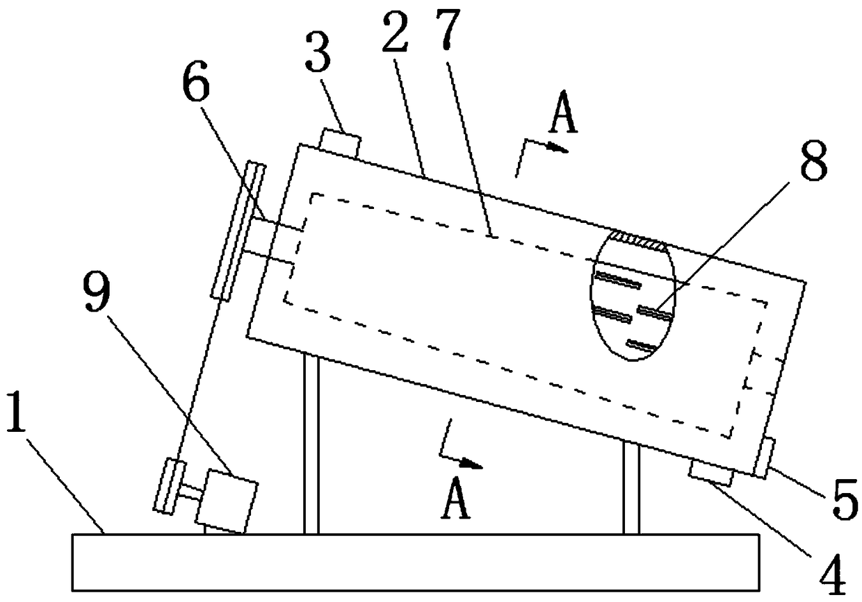 Corn threshing device of corn thresher