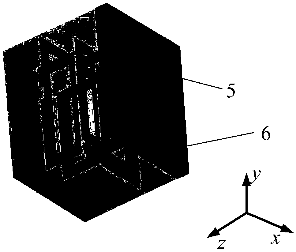 A metamaterial-based unidirectional non-reciprocal microwave absorber and a generation method thereof