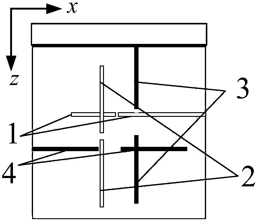 A metamaterial-based unidirectional non-reciprocal microwave absorber and a generation method thereof