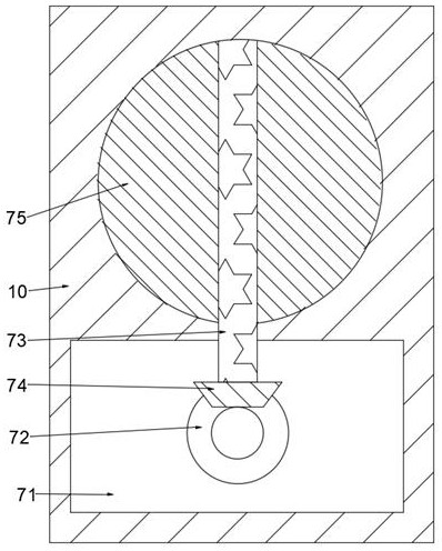 Coal mine gas outburst detection device