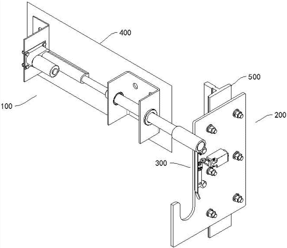 Mechanical elevator stopping device