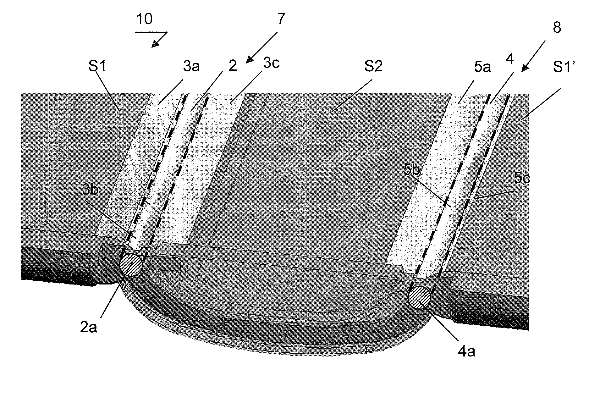 Hybrid hinge and an electronic device comprising the hybrid hinge