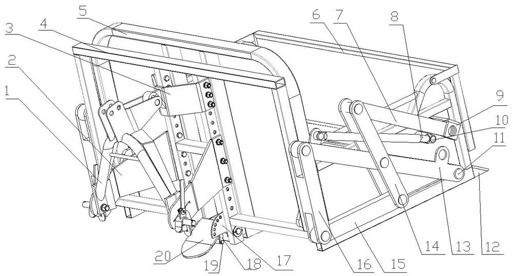 Mechanized earth-removing machine and soil-removing method for rice seedling raising soil