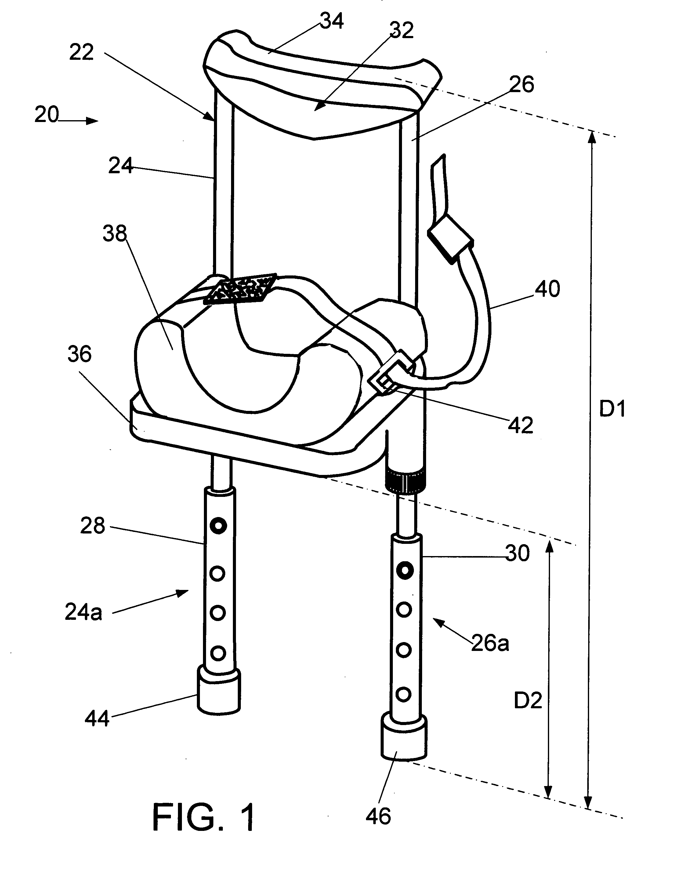 Mobility assist device and method for self-transfer between bed and wheelchair