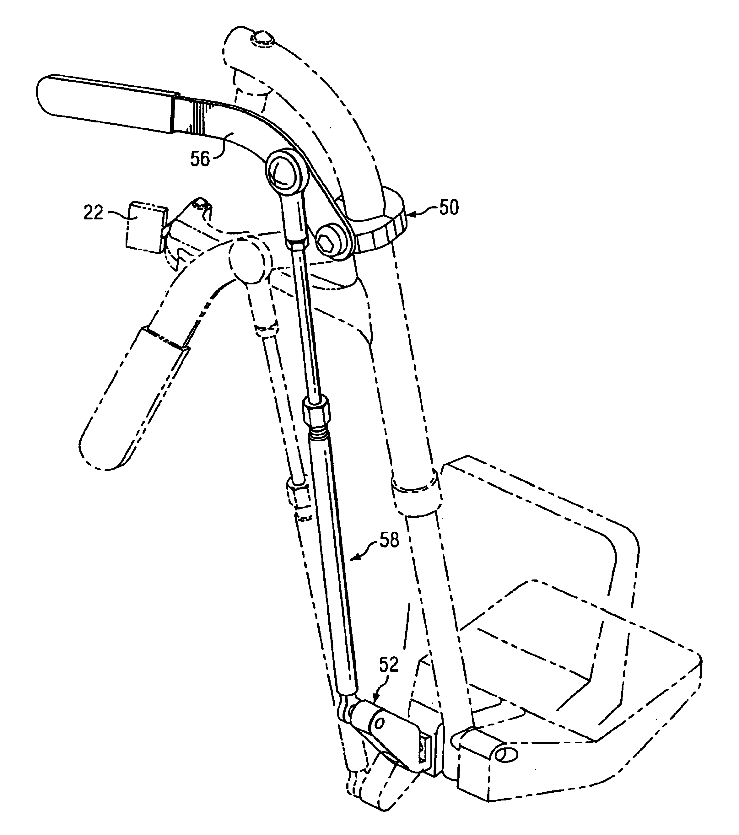 Wheelchair footrest retractor
