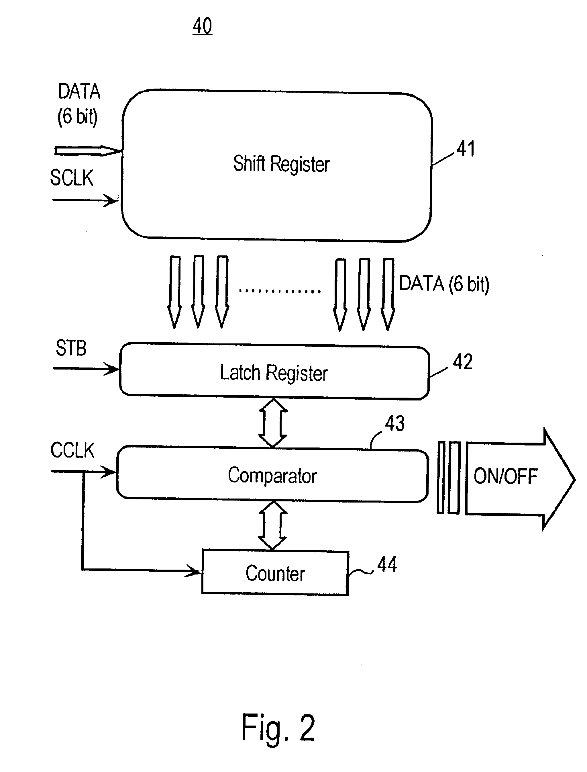 Solid state scanning type optical recording device