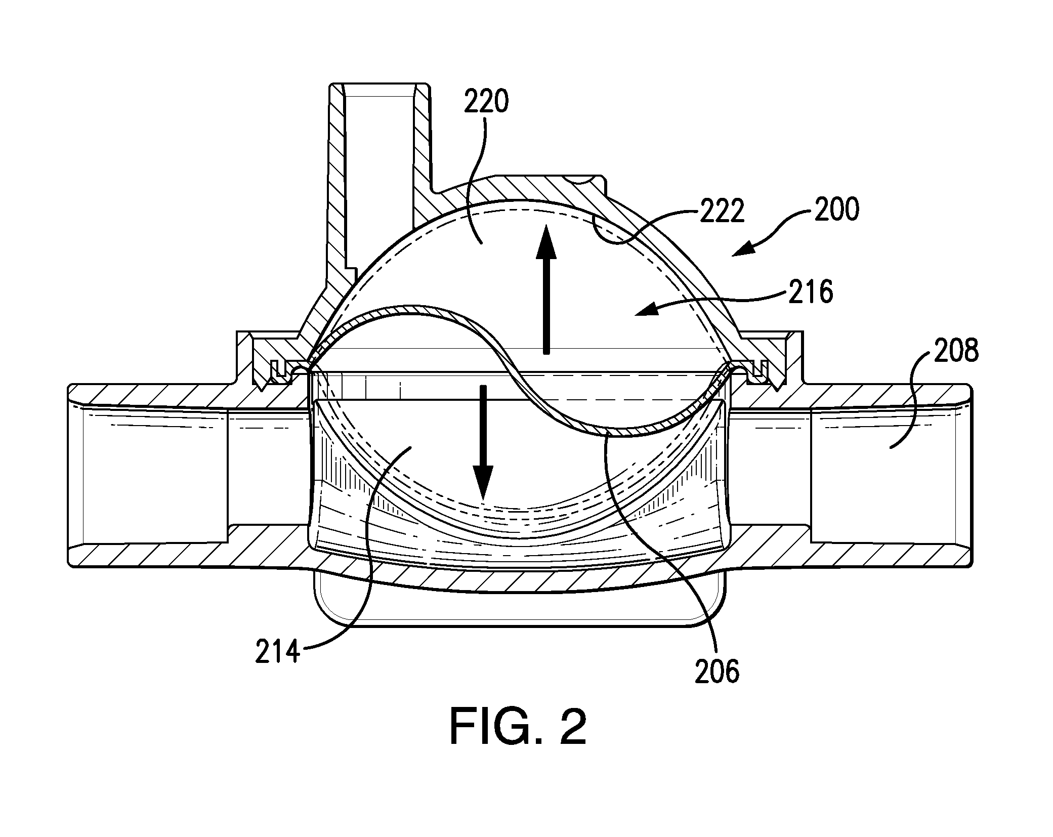 Automatic detection and adjustment of a pressure pod diaphragm