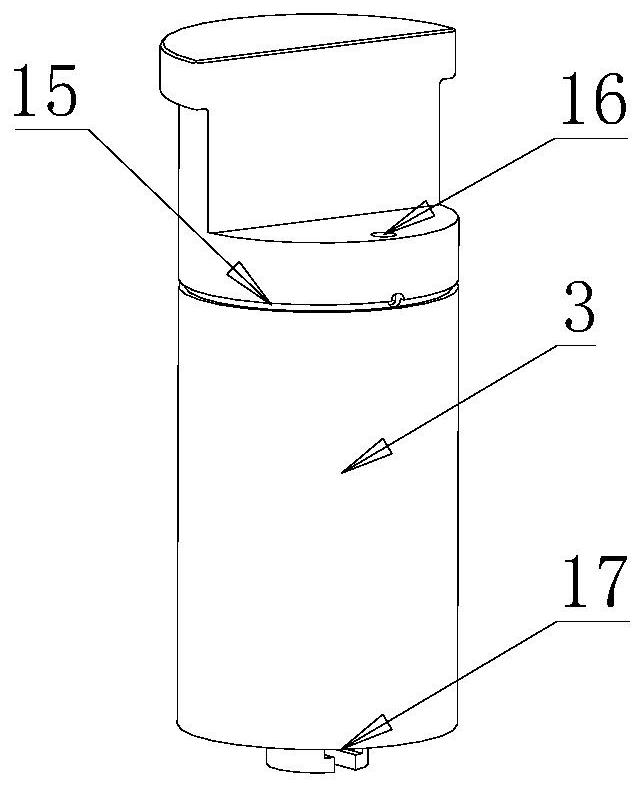 Novel lifting type positioning device for movable workbench of press machine