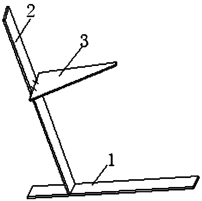 Side welding method of deformable metal foil structure with small initial inclined angle