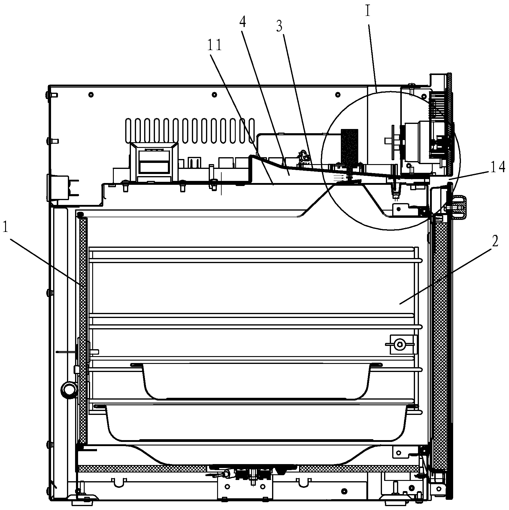 Steam box pre-decompression device and method