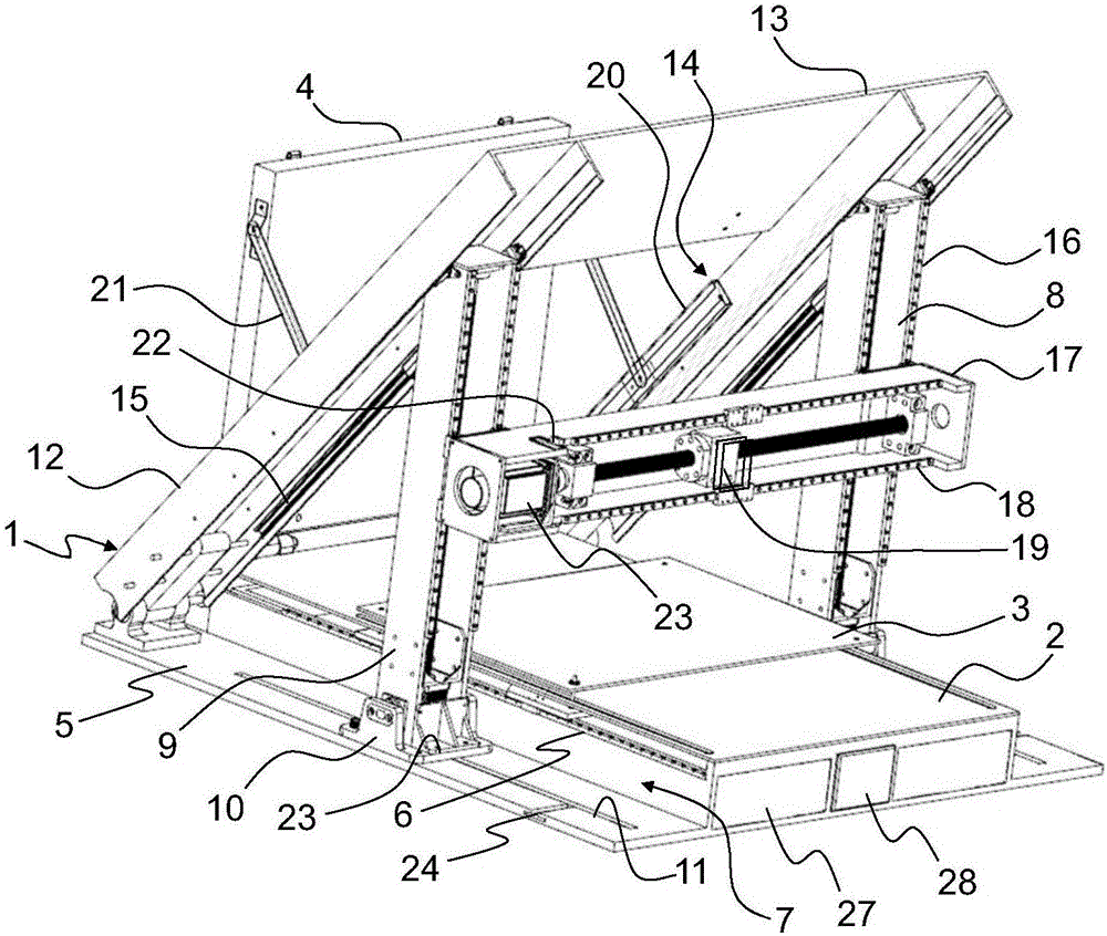 3D folding printer