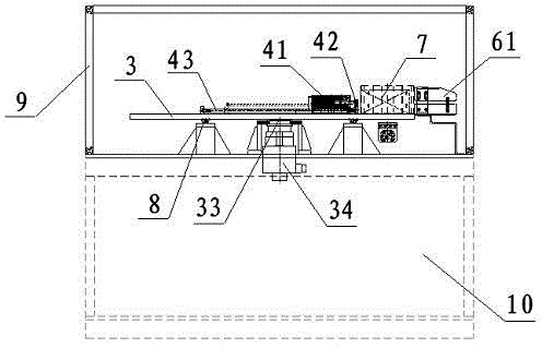 Rotating disc type automatic bagging machine and bagging method