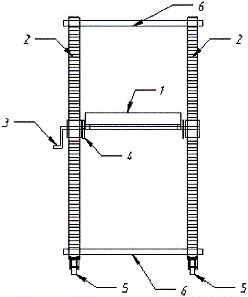 Thermal actuation device for infrared thermal imaging non-destructive testing of concrete structures