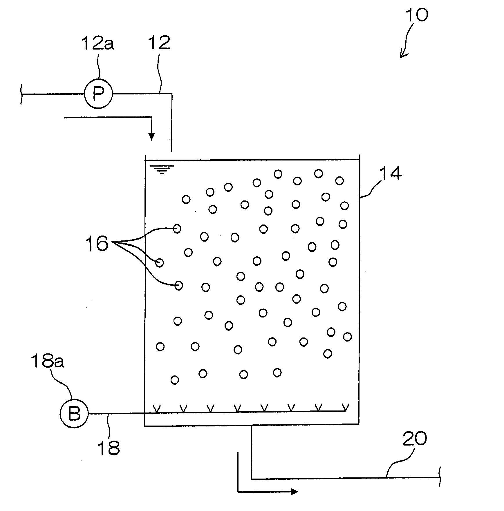 Method and equipment for treating microcystin-containing water