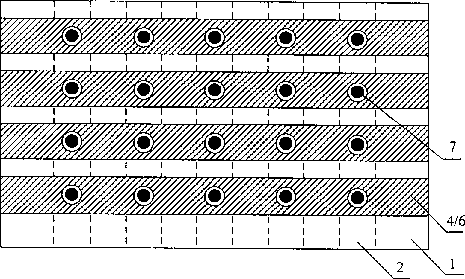 Process for making tripolar carbon nanotube field emission display having self-aligning technique
