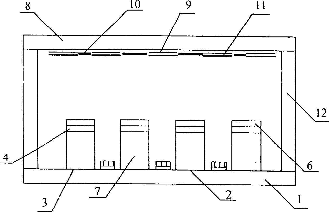 Process for making tripolar carbon nanotube field emission display having self-aligning technique