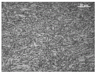 A production process of high-grade pipeline steel with low compression ratio and thick specification