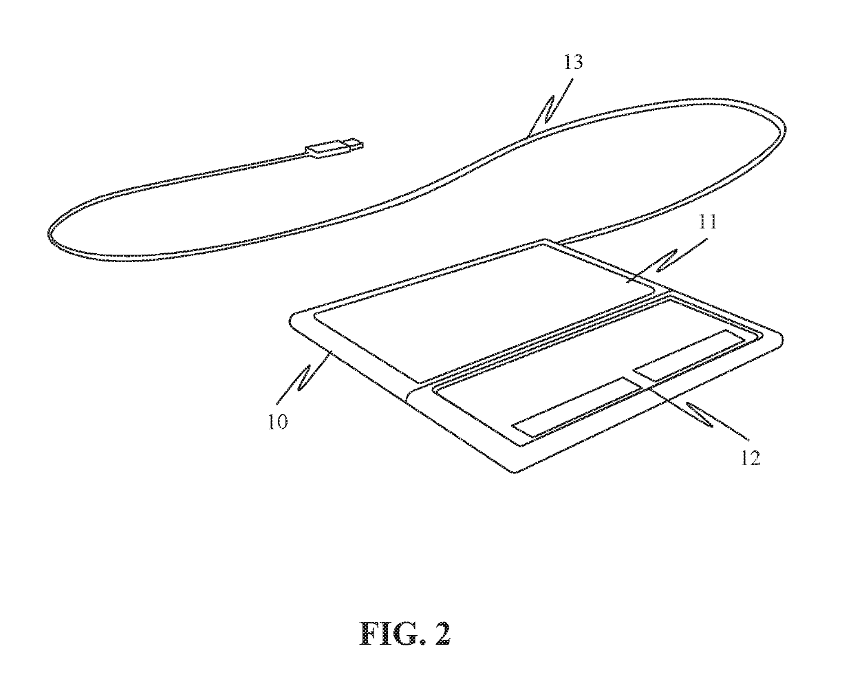 Touchscreen keyboard attachment for a personal computer