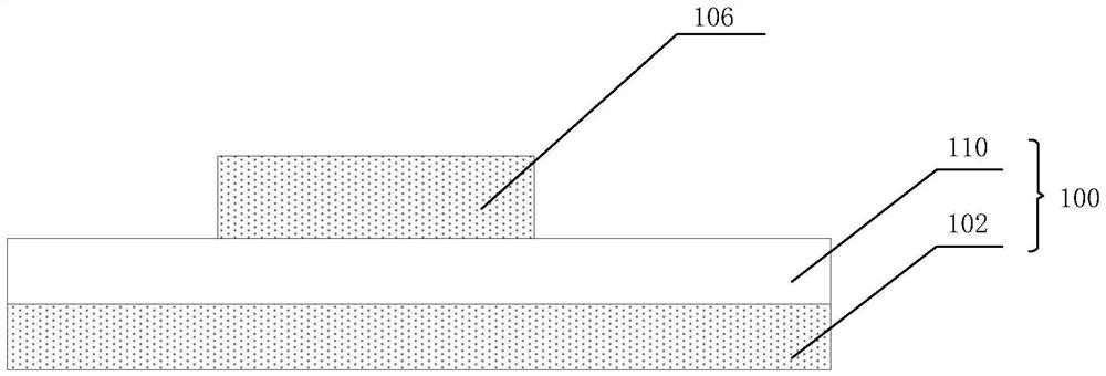 Monolithic heterogeneous integrated structure of silicon on insulating substrate and III-V device and preparation method of monolithic heterogeneous integrated structure