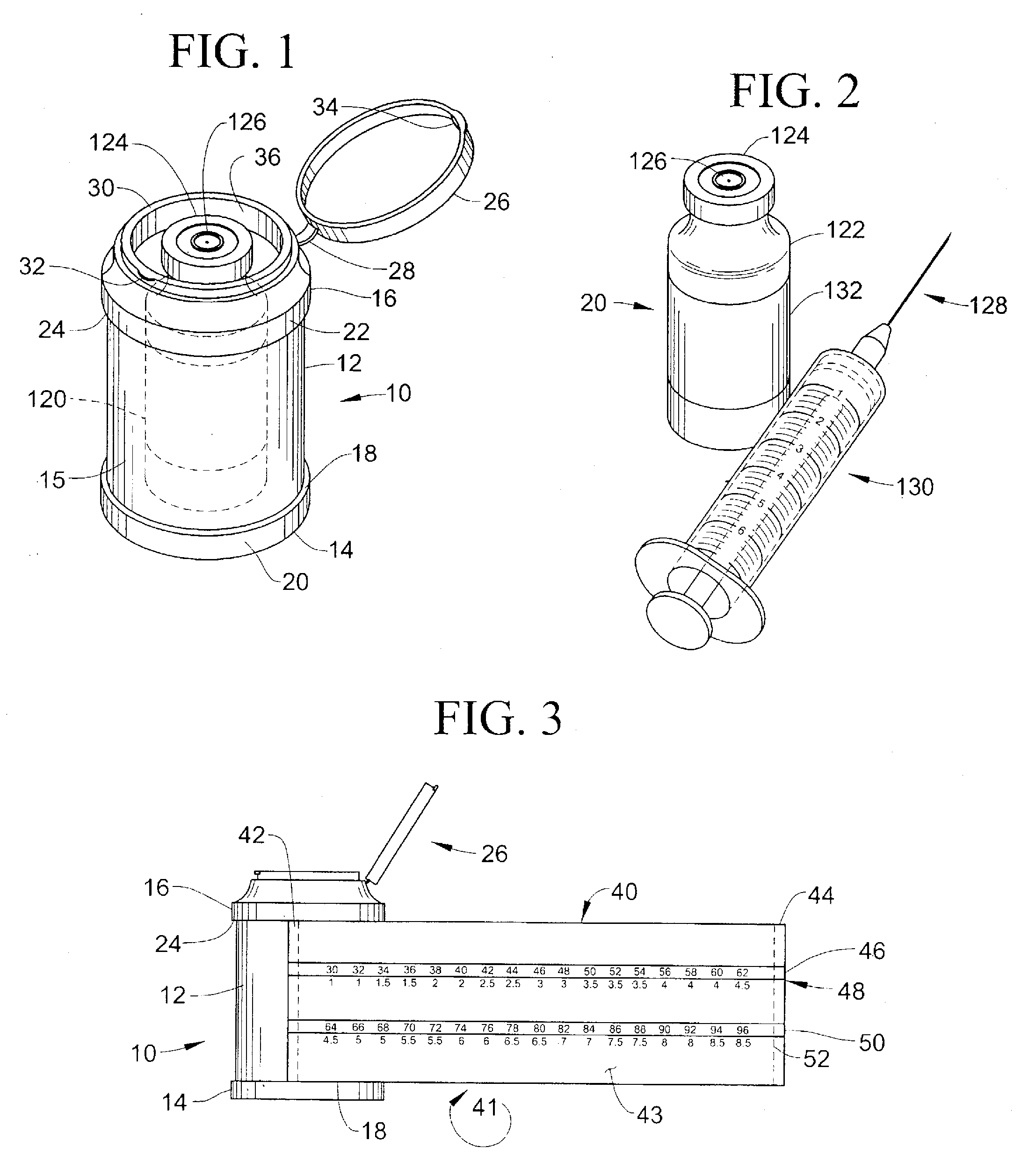 Injectable fluid vial housing