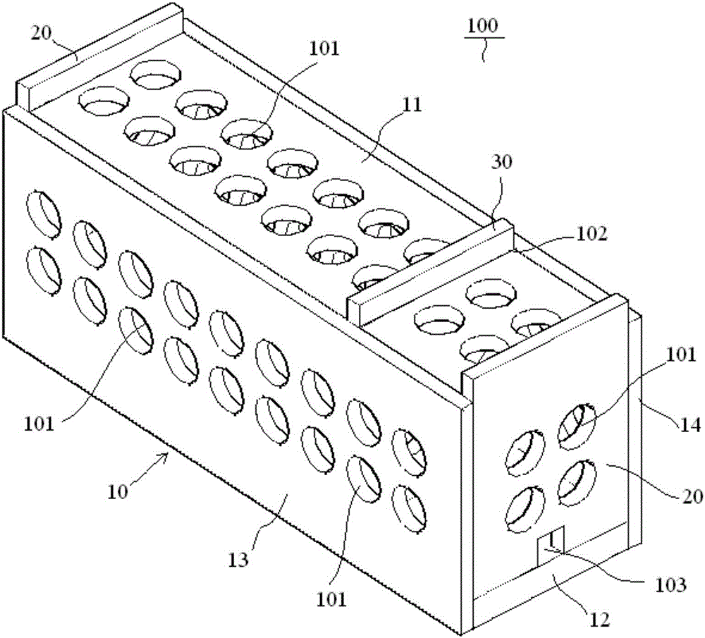Rat single-cage fixing device for electromagnetic exposure experiments