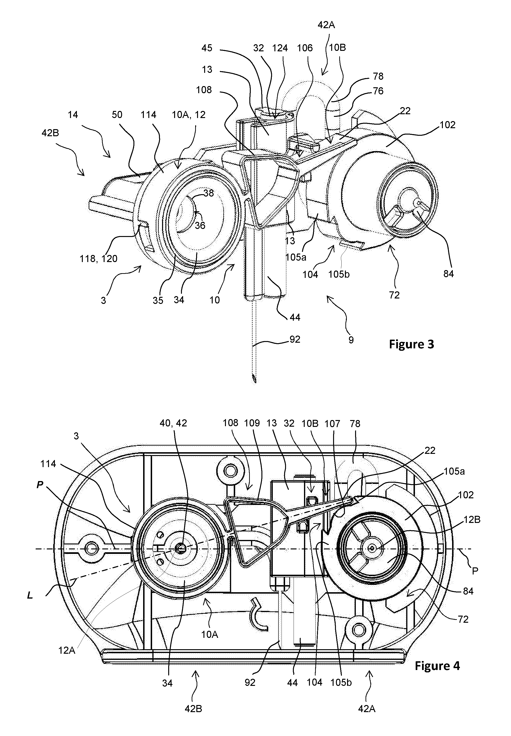 Drug delivery device with needle actuation mechanism