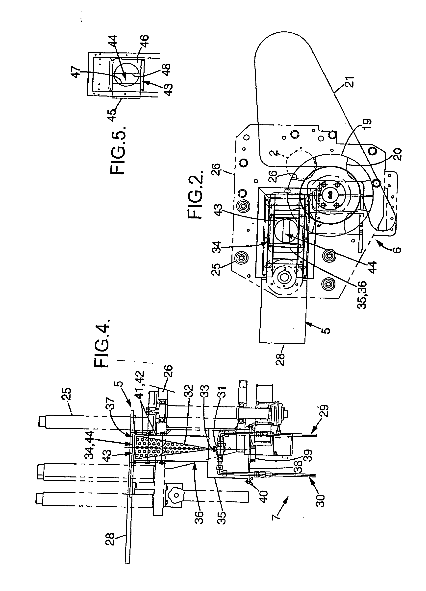 Method and Installation for the Production of Containers