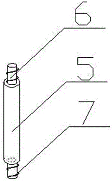 Laminated test tube apparatus convenient for placing test tubes