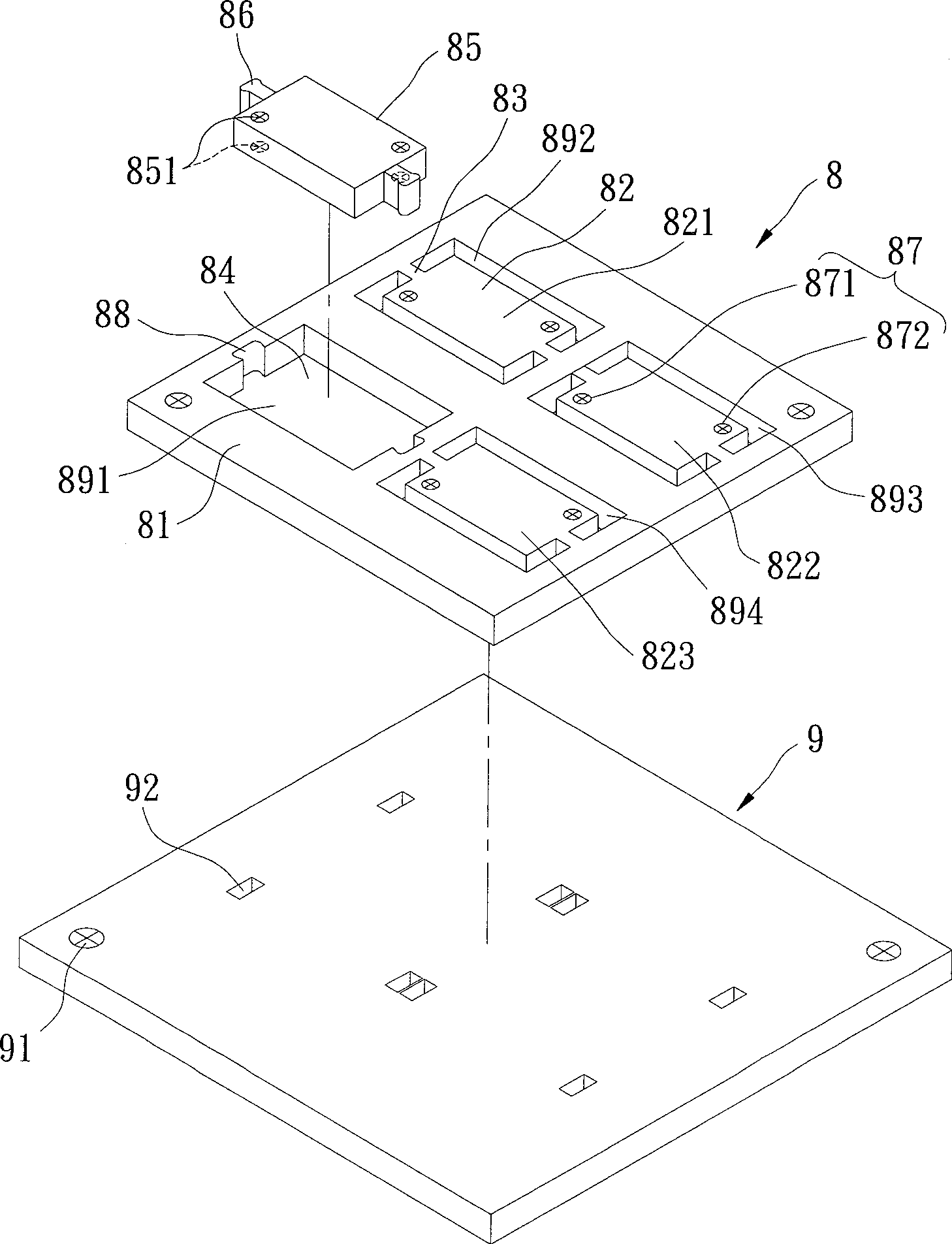 Vision inspection apparatus and plate-establishing inspection device and method therefore