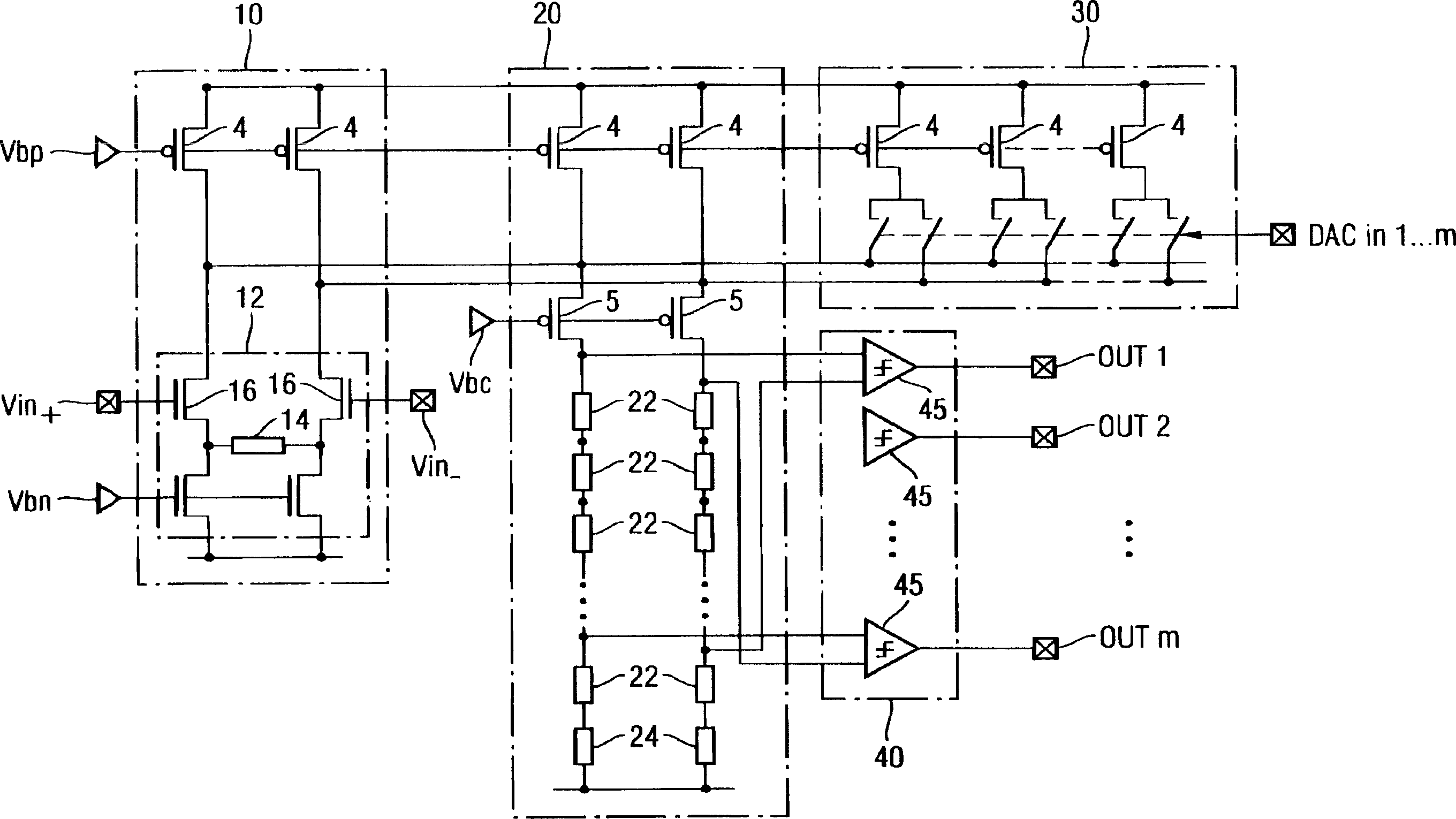 Semi-conductor circuit arrangement