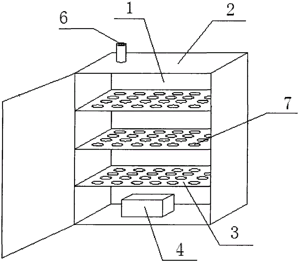 Shoe cabinet with drying function