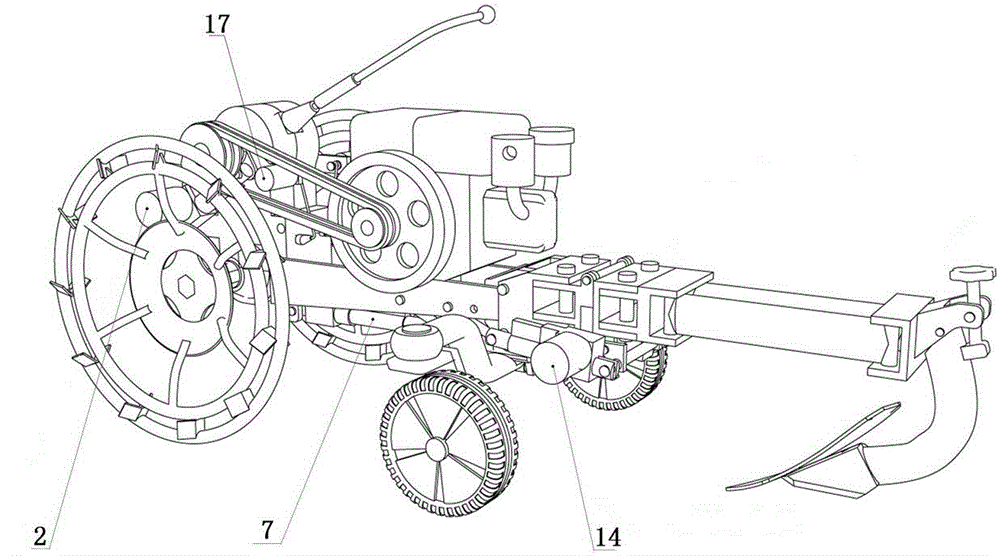 Agricultural unmanned cultivator