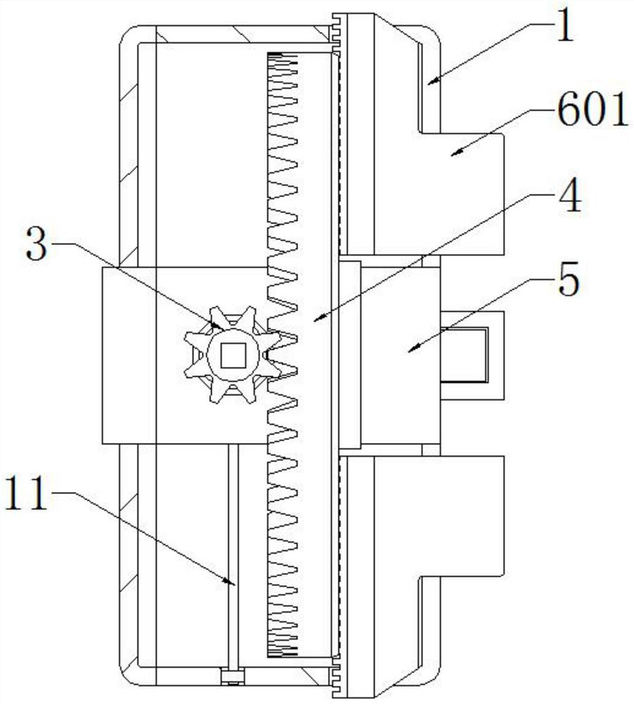 Clamping jaw with correction function for yoke machining