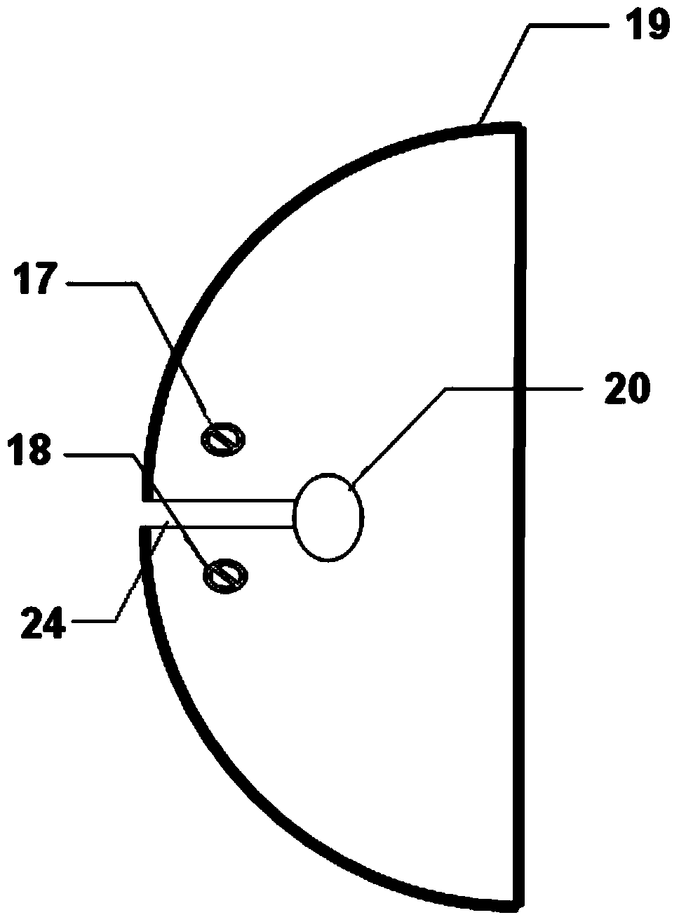 Adjustable dual-twisting mirror box for measuring apparent parameter of yarn and device thereof