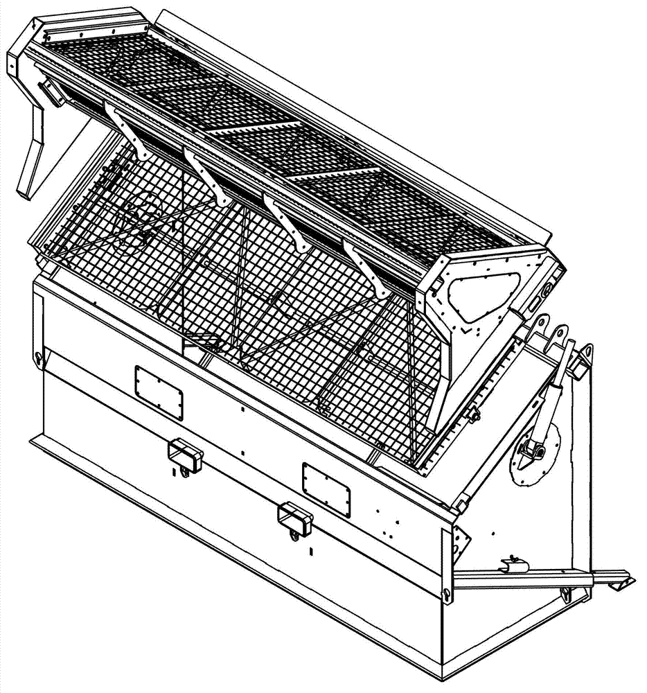 Portable screening machine