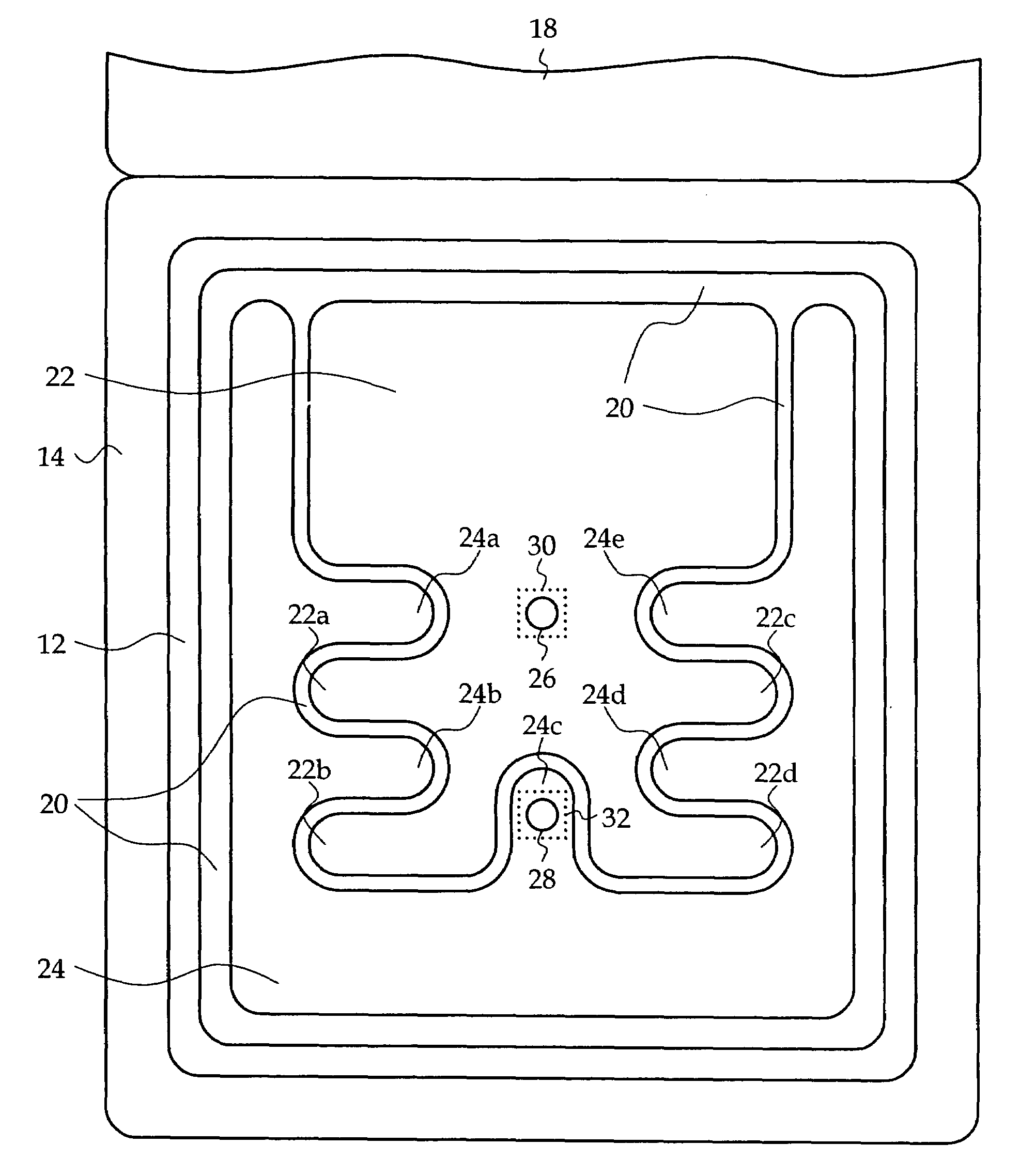 Dual interdigitated chamber seat bladder for occupant position and weight estimation