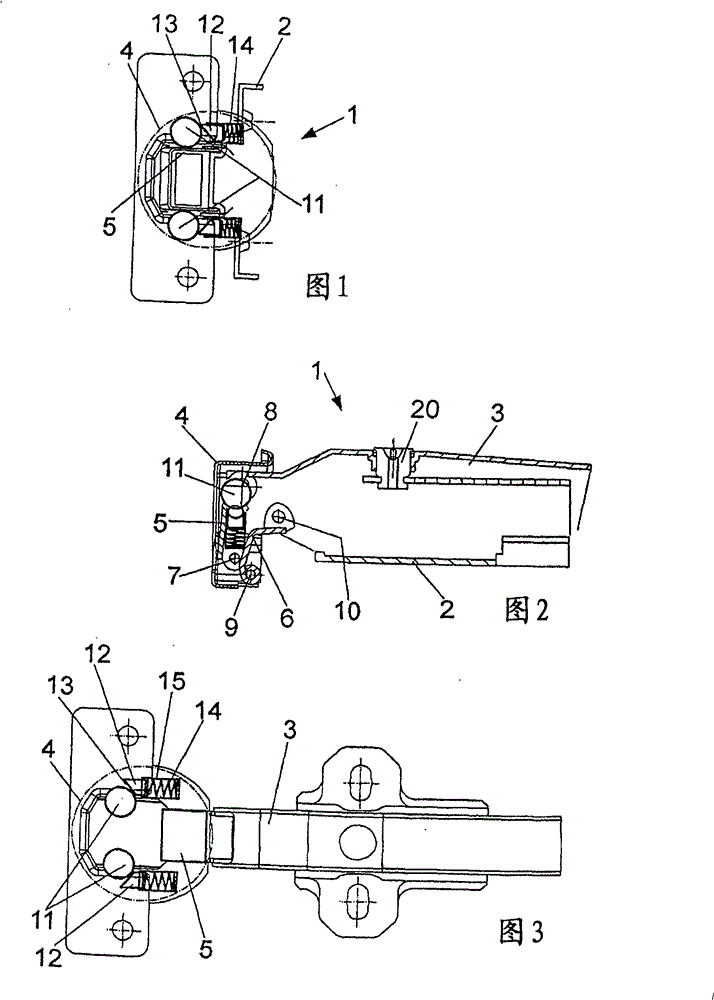 Furniture hinge