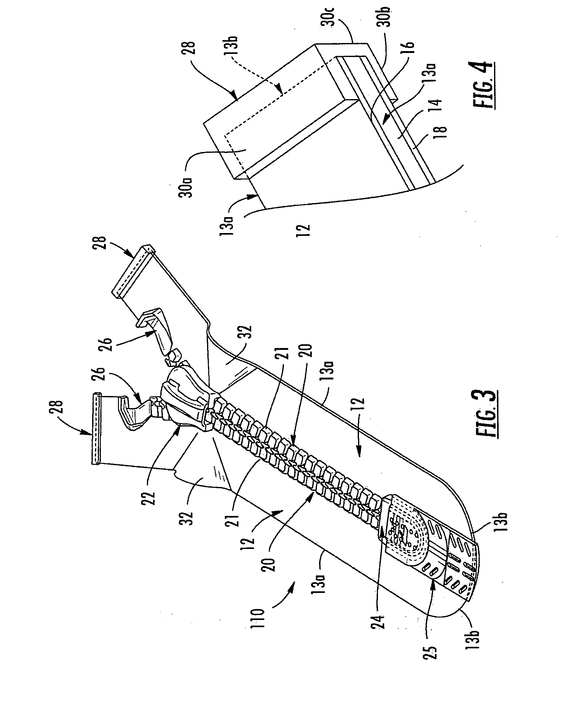 Fluidtight Slide Fastener