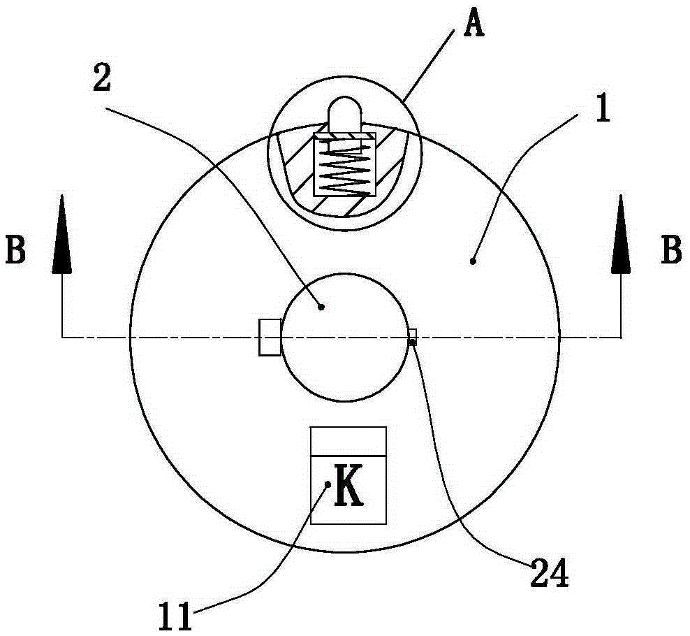 Phase angle drawing device for power