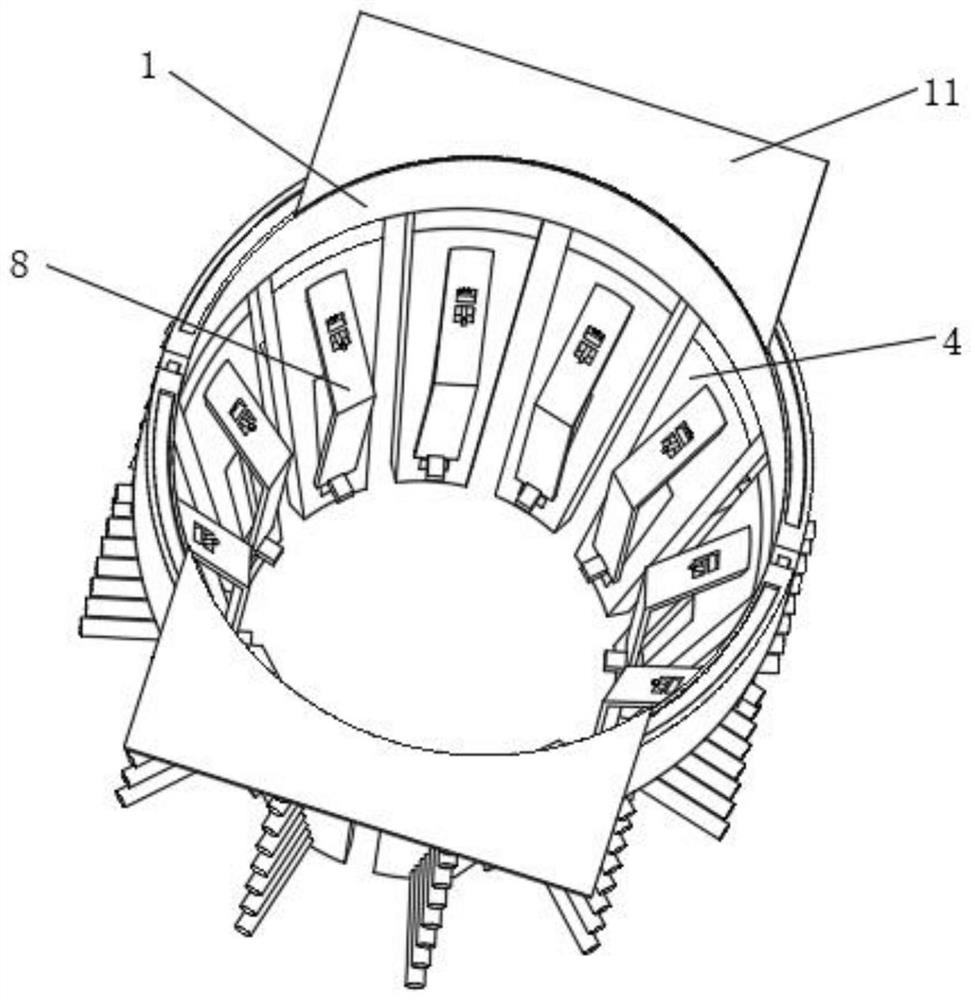 Building drilling and filling auxiliary sleeve