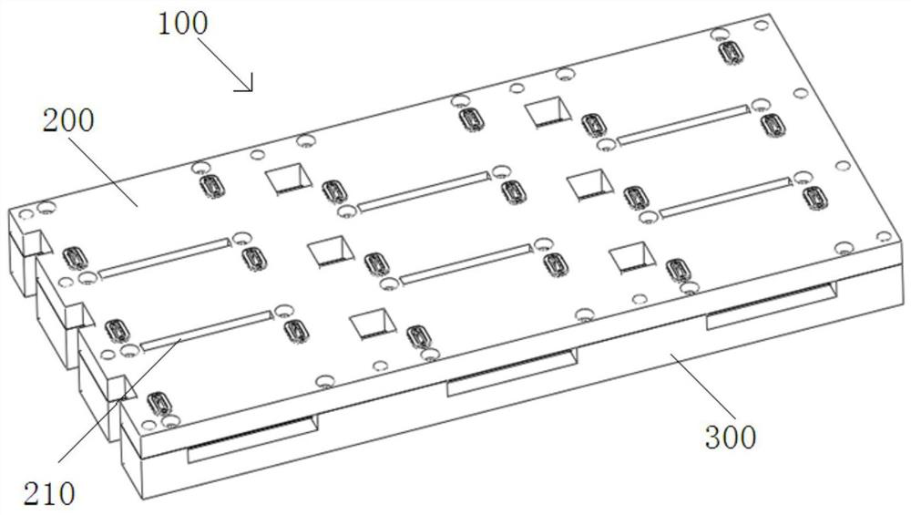 Air-cooled fuel cell stack