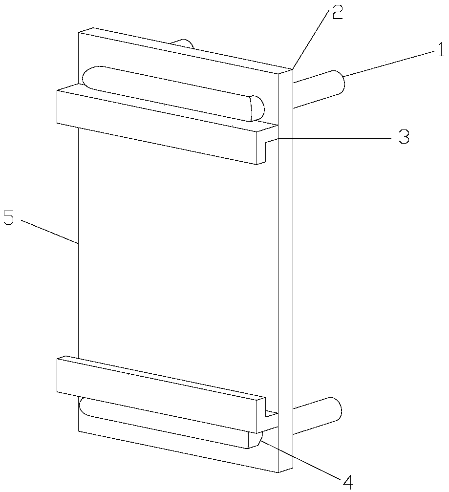 Special-shaped I-shaped steel connecting shear wall and coupling beam structure and assembling method