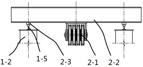 Combined hoisting device for generator stator