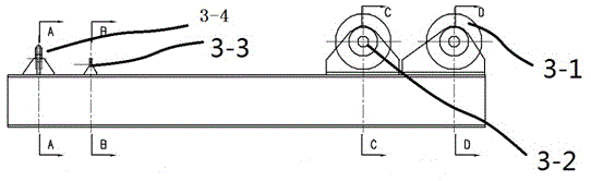 Combined hoisting device for generator stator