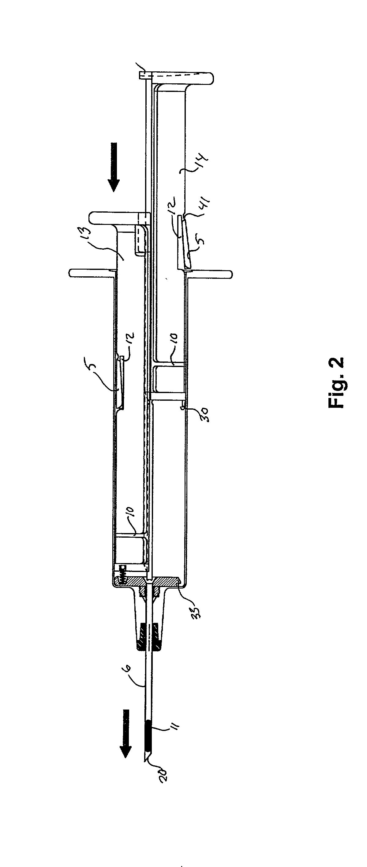 Hypodermic implant device