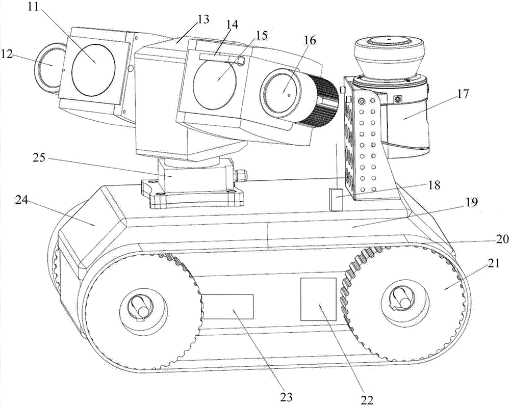 Tunnel inspection robot and tunnel inspection system